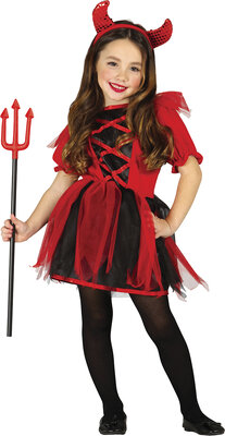 Dívčí kostým roztomilý čertík