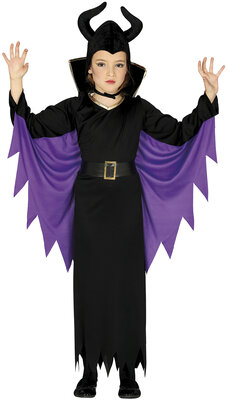 Dívčí kostým temná čarodějka/Zloba