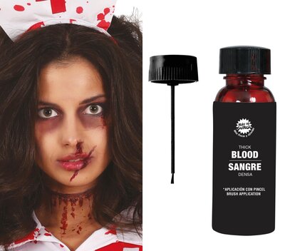 Hustá krev se štětečkem, 60 ml