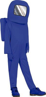 Modrý kostým Among Us