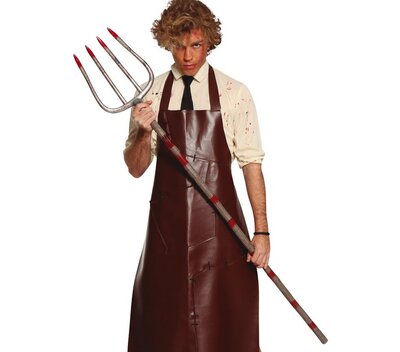 Rozkládací vidle potřísněné krví, 155 cm