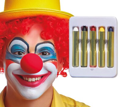 Sada 5 ks make-up tužek na obličej