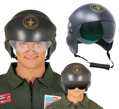 Deluxe letecká helma Top Gun