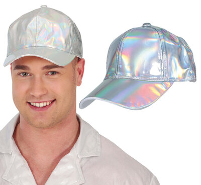 Metalická disco kšiltovka