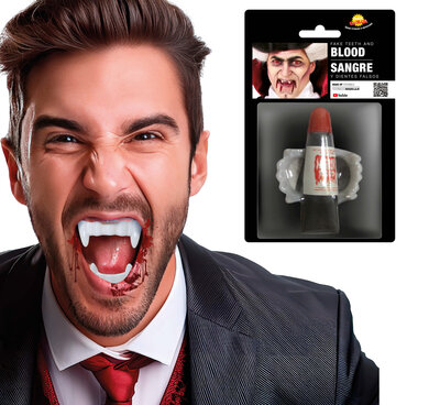 Upíří zuby s krví, 15 ml