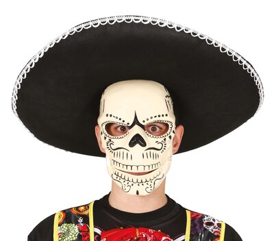 Maska kostlivec Den Mrtvých