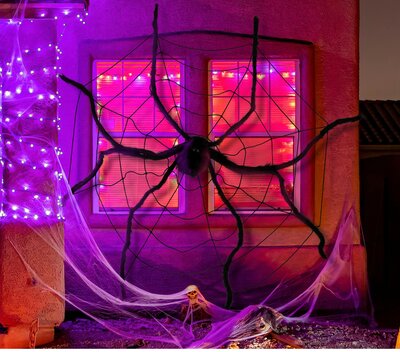 Pavučina s pavoukem, 150 cm