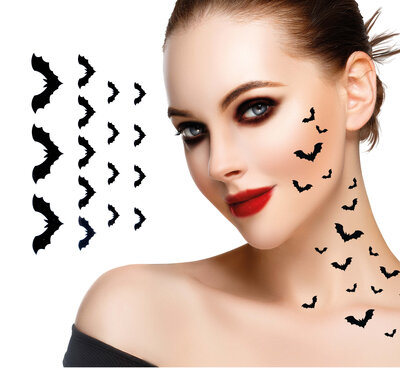 Tetování netopýři 16 ks
