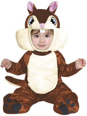 Batolecí kostým veverka