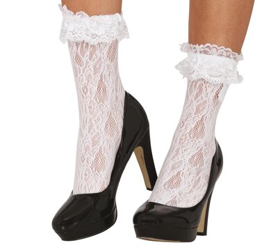 Dámské krajkové ponožky