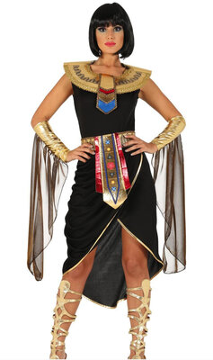 Dámské šaty Kleopatra, černé