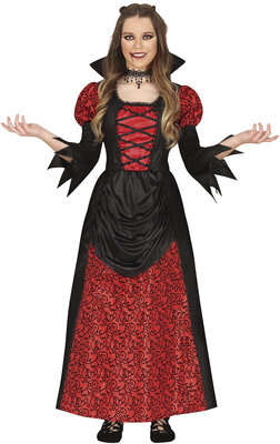 Dámský kostým vampírka s límcem