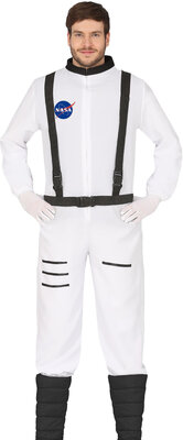 Pánský kostým kosmonaut, bílý