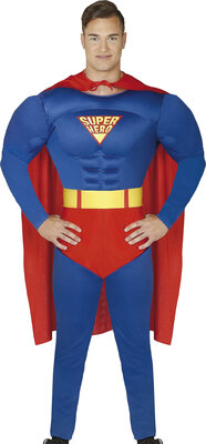 Pánský kostým Superman se svaly