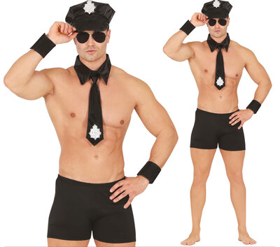 Sada na striptýz, policista (rozlučka se svobodou)