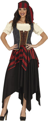 Dámské šaty pirátka