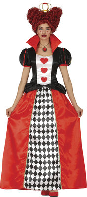 Dámské šaty srdcová královna