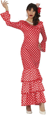Dámské šaty tanečnice Flamenca