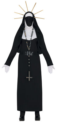 Dámský hororový kostým jeptiška