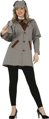 Dámský kostým detektivky