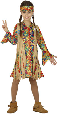 Dívčí kostým 60. léta, hippies