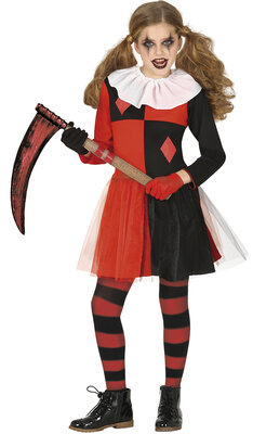 Dívčí kostým harlekýnka/Harley Quinn