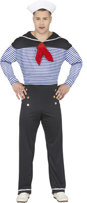 Pánský kostým námořník s čepicí