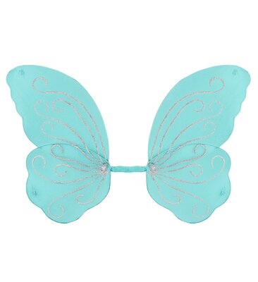 Azurová křídla motýl (víla), 85 x 50 cm