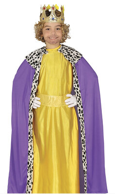 Chlapecký kostým Tři králové, fialový