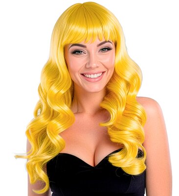 Dámská paruka Bella, žlutá