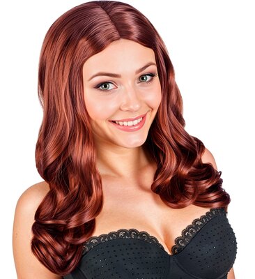 Dámská paruka Roxy, hnědá
