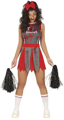 Dámský kostým zombie roztleskávačka