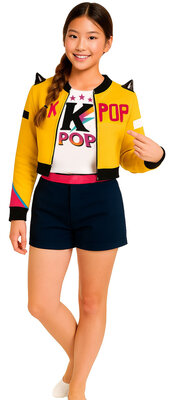 Dívčí kostým Rumi, K-pop