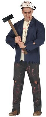 Pánský halloweenský kostým Jason Voorhees