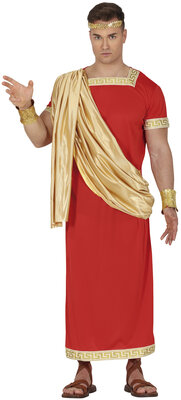 Pánský kostým Říman, červený