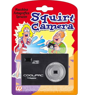 Stříkající fotoaparát