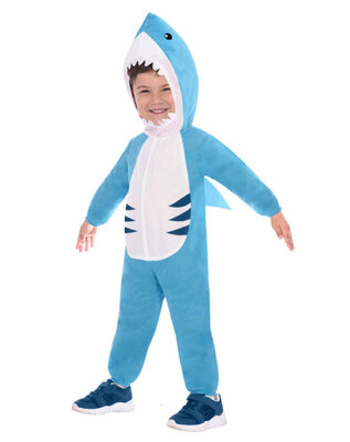 Chlapecký kostým žralok, modrý
