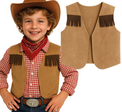 Dětská vesta kovboj