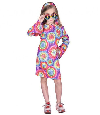 Dívčí kostým hippie šaty, 60. léta