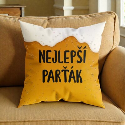 Humorný polštářek - Nejlepší parťák