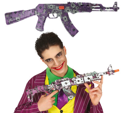 Karnevalová puška Joker, 67 cm