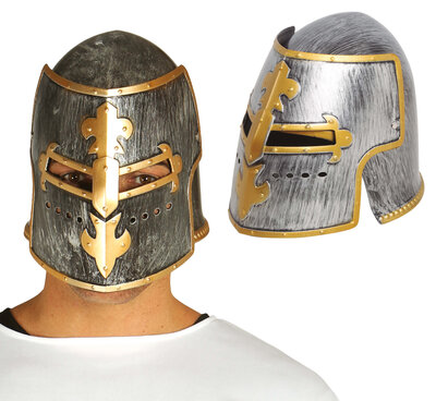 Středověká rytířská helma