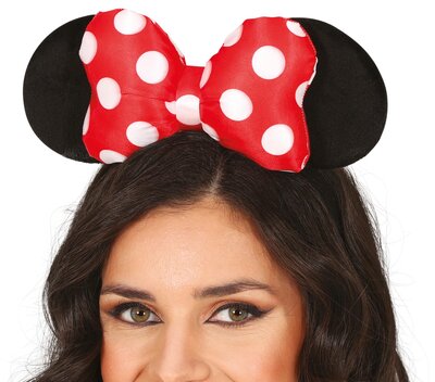 Čelenka s mašlí myška Minnie