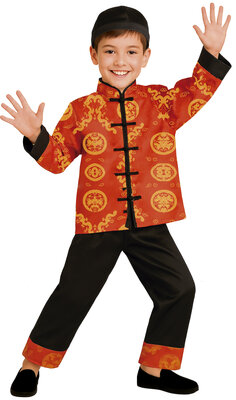 Chlapecký čínský kostým
