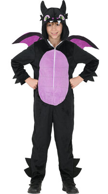 Dětský kostým černý dráček