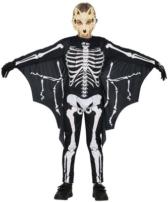 Dětský kostým kostra netopýra