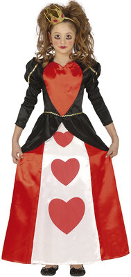 Dívčí kostým Srdcová Královna ( Alenka v říši divů )