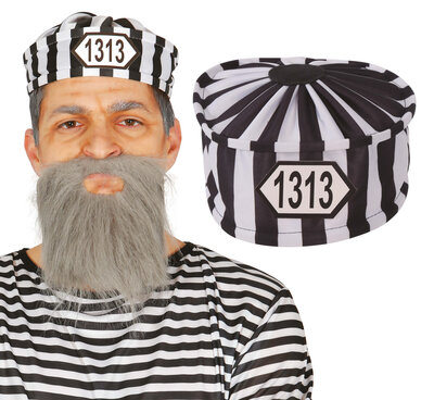 Látková vězeňská čepice