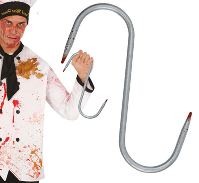 Oboustranný krvavý hák, 33 cm