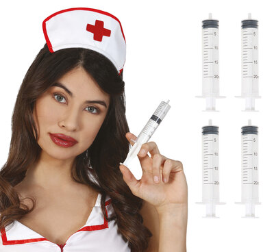 Sada 4 injekčních stříkaček, 12 cm